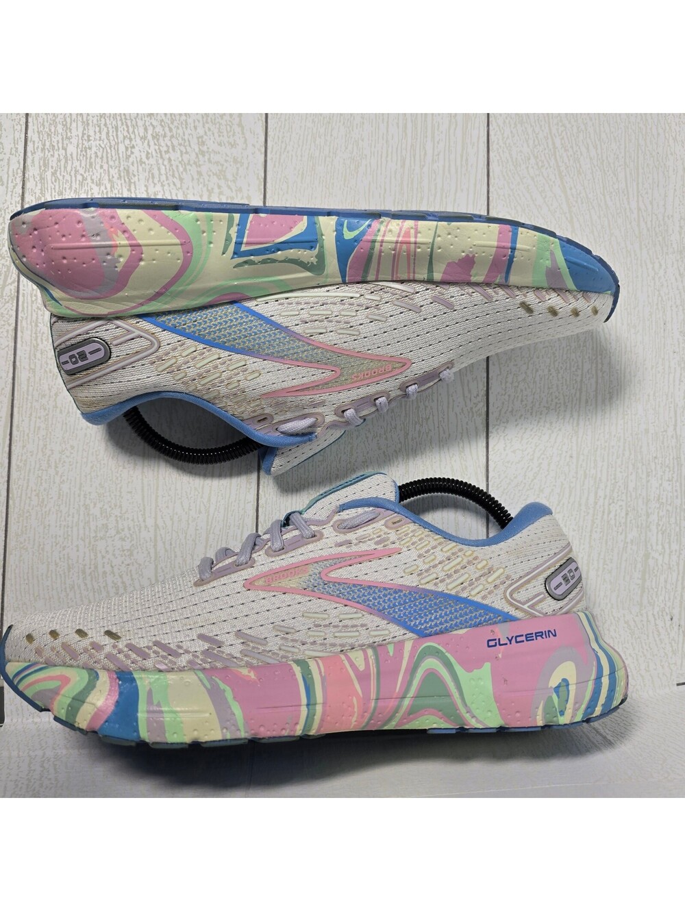 Brooks Glycerin 20 Run Happy Women’s Running Shoes Size 9 Multicolor 1203691B178